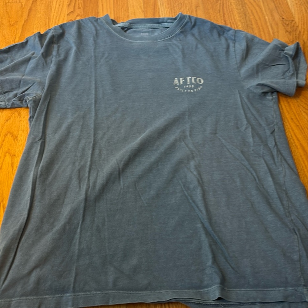 Blue Aftco shirt